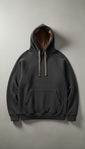 Heavyweight charcoal hoodie