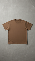 Tobacco cotton t-shirt