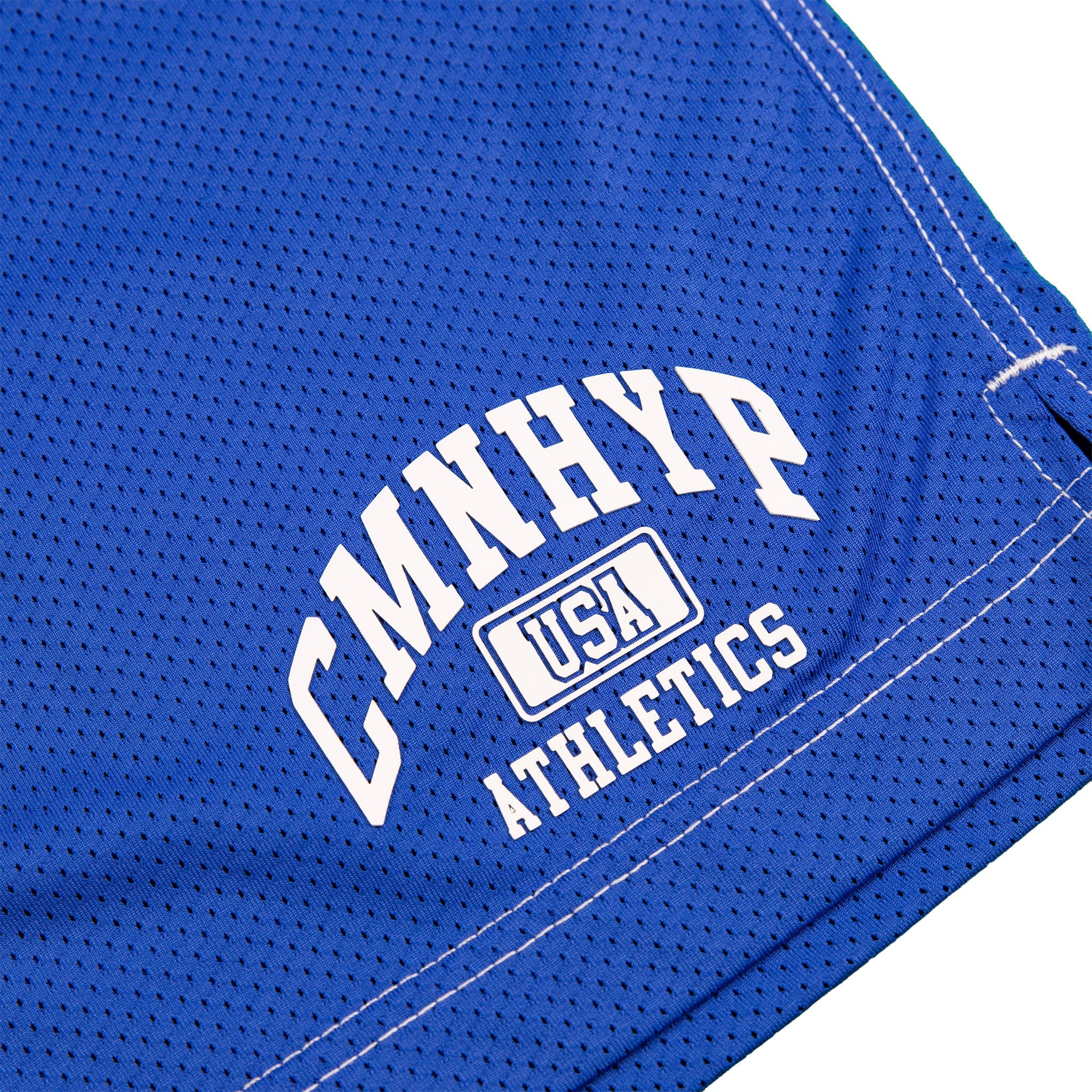 Common Hype Athletics Contrast Mesh Short Royal Blue
